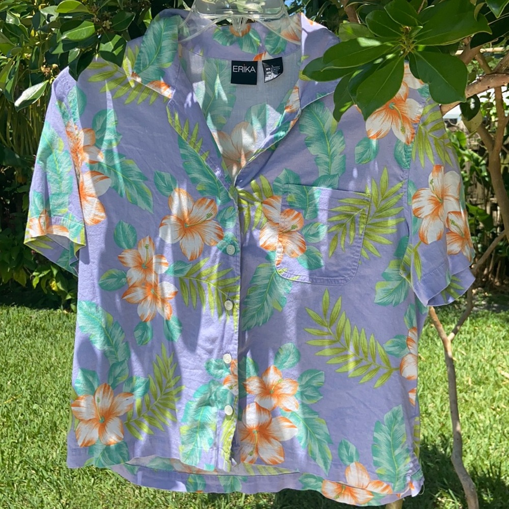 Erika vintage Hawaiian print shirt